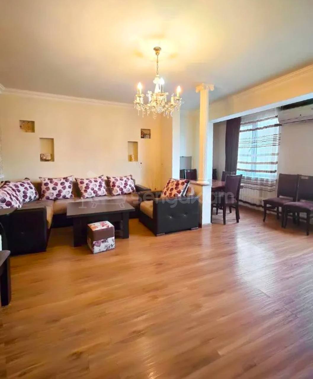 3 Սենյականոց Բնակարան, 80քմ, 8/9 հարկ, Կապիտալ Վերանորոգված, Կահավորված