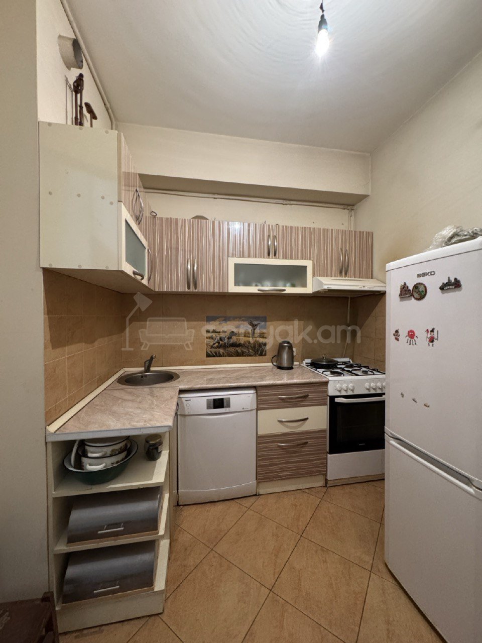 2 Սենյականոց Բնակարան Նորակառույցում, 60քմ, 6/13 հարկ, Կապիտալ Վերանորոգված, Կահավորված, Արևկող