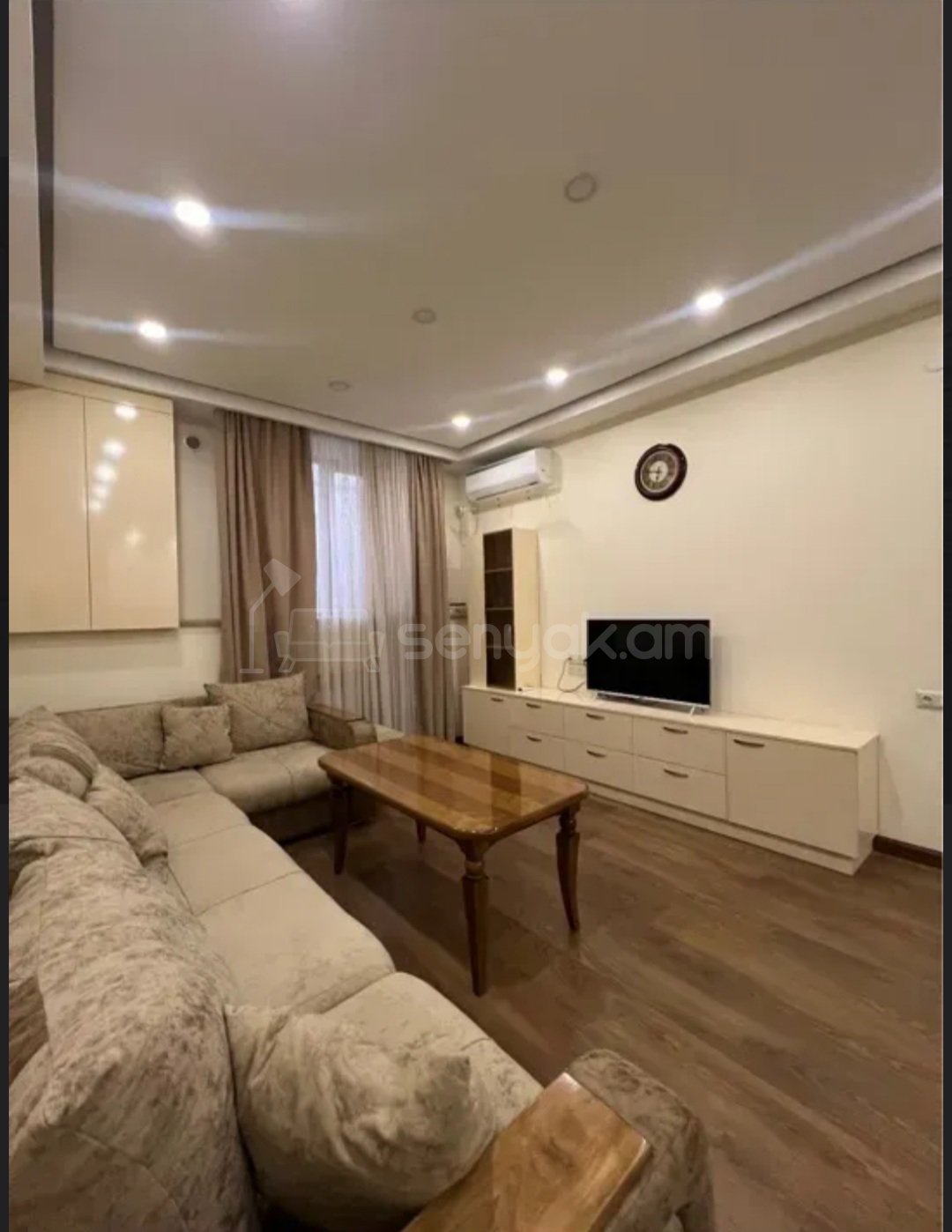 2 Սենյականոց Բնակարան Նորակառույցում, 52քմ, 1/5 հարկ, Կապիտալ Վերանորոգված, Կահավորված