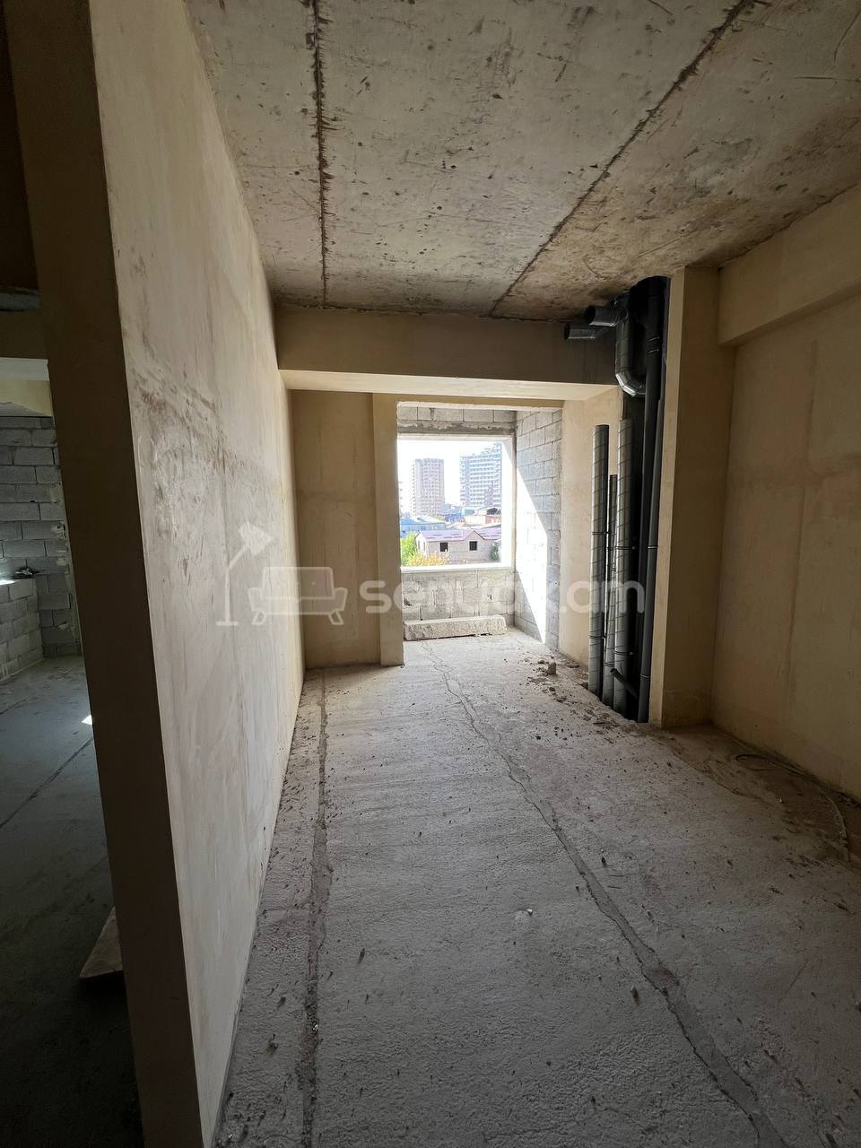 2 Սենյականոց Բնակարան Նորակառույցում, 45քմ, 4/9 հարկ, Զրոյական Վիճակում