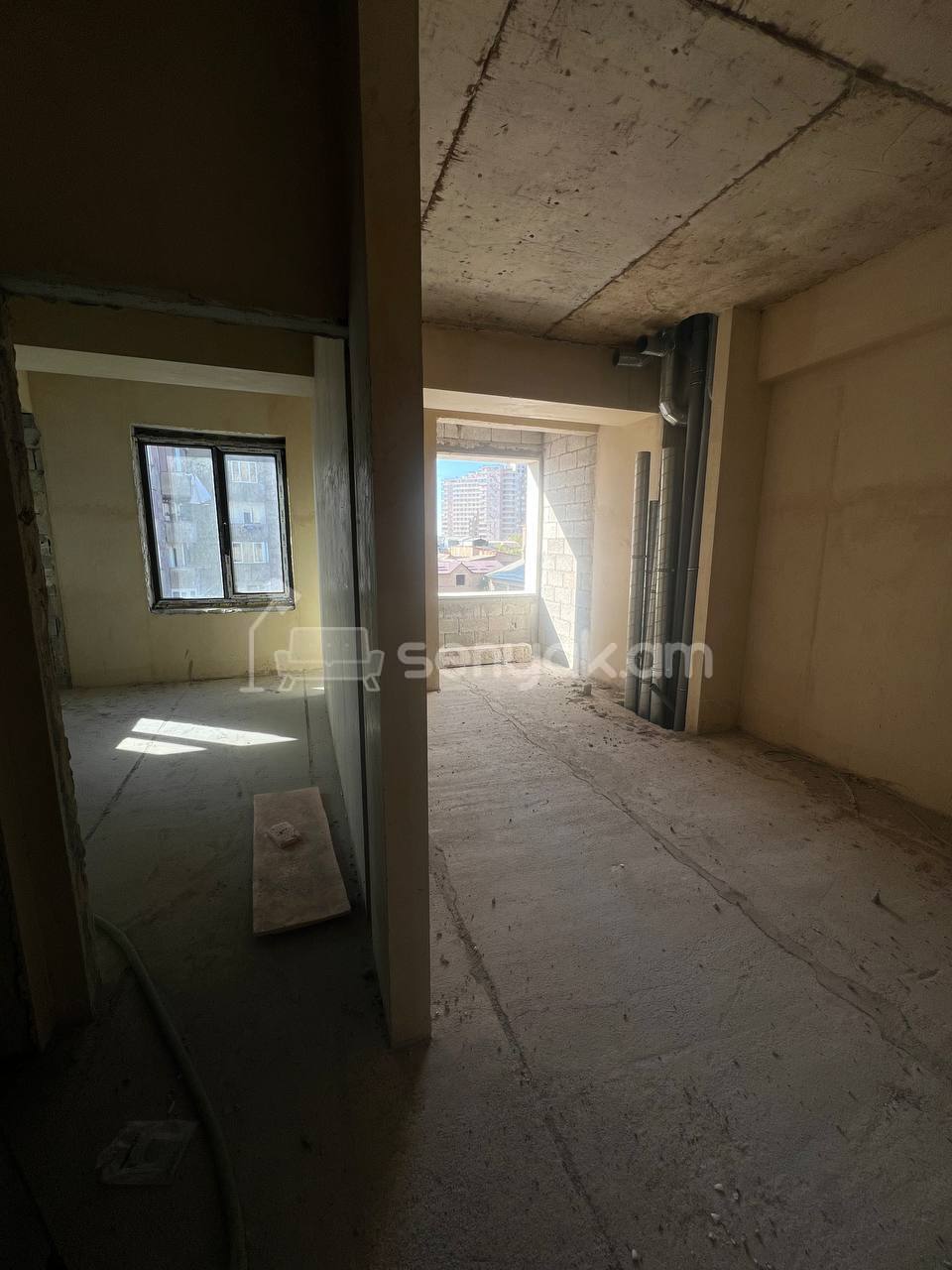 2 Սենյականոց Բնակարան Նորակառույցում, 45քմ, 4/9 հարկ, Զրոյական Վիճակում