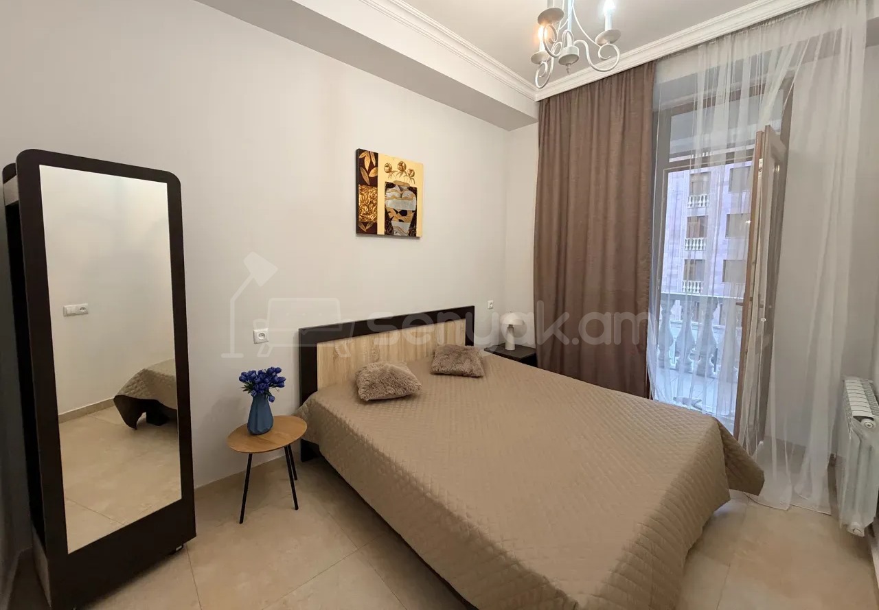 2 Սենյականոց Բնակարան Նորակառույցում, 47քմ, 3/8 հարկ, Կապիտալ Վերանորոգված, Կահավորված, Արևկող