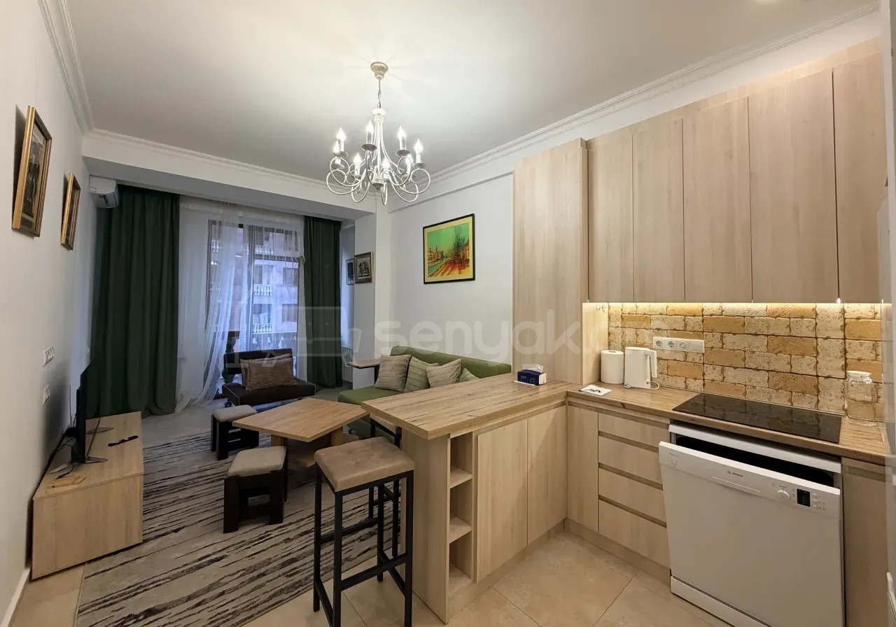 2 Սենյականոց Բնակարան Նորակառույցում, 47քմ, 3/8 հարկ, Կապիտալ Վերանորոգված, Կահավորված, Արևկող