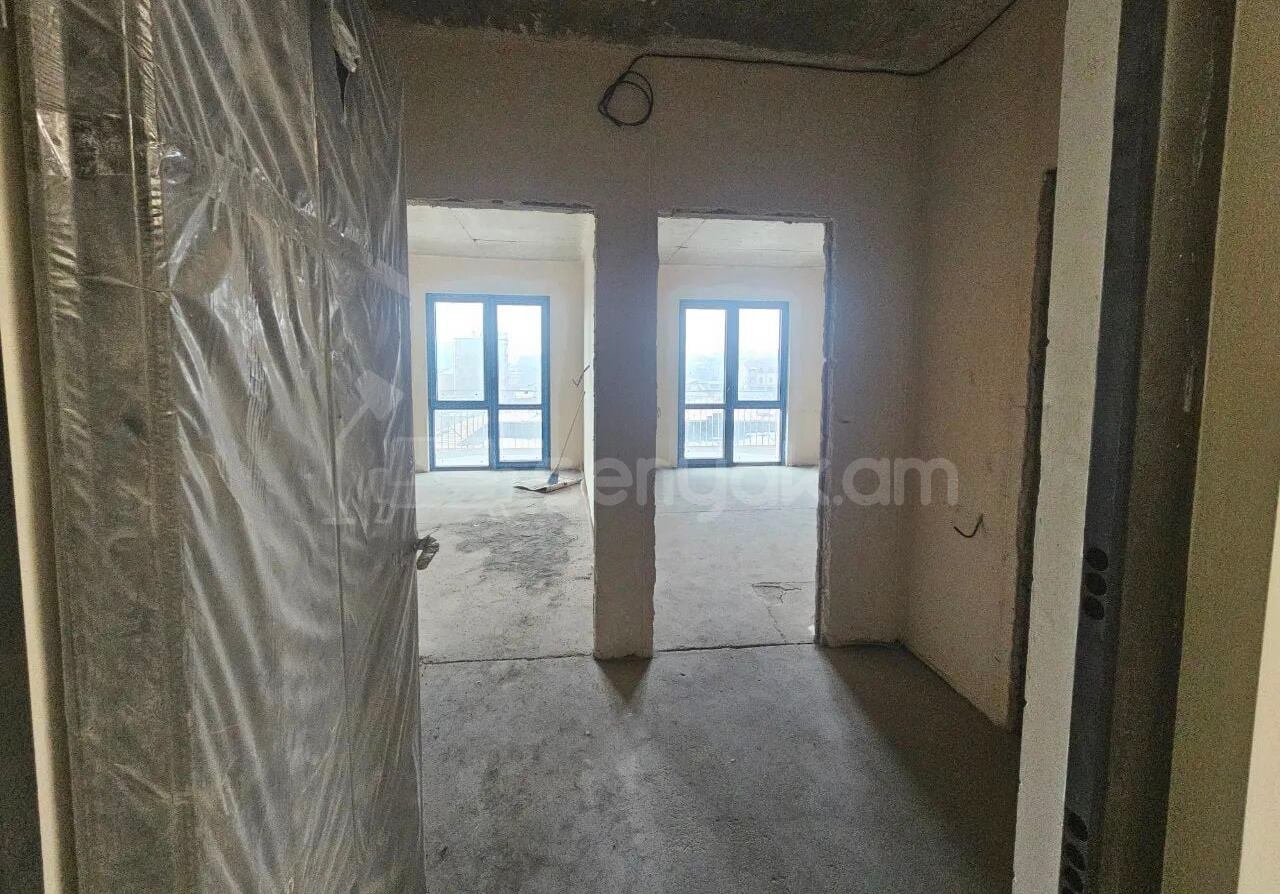 2 Սենյականոց Բնակարան Նորակառույցում, 50քմ, 3/15 հարկ, Զրոյական Վիճակում