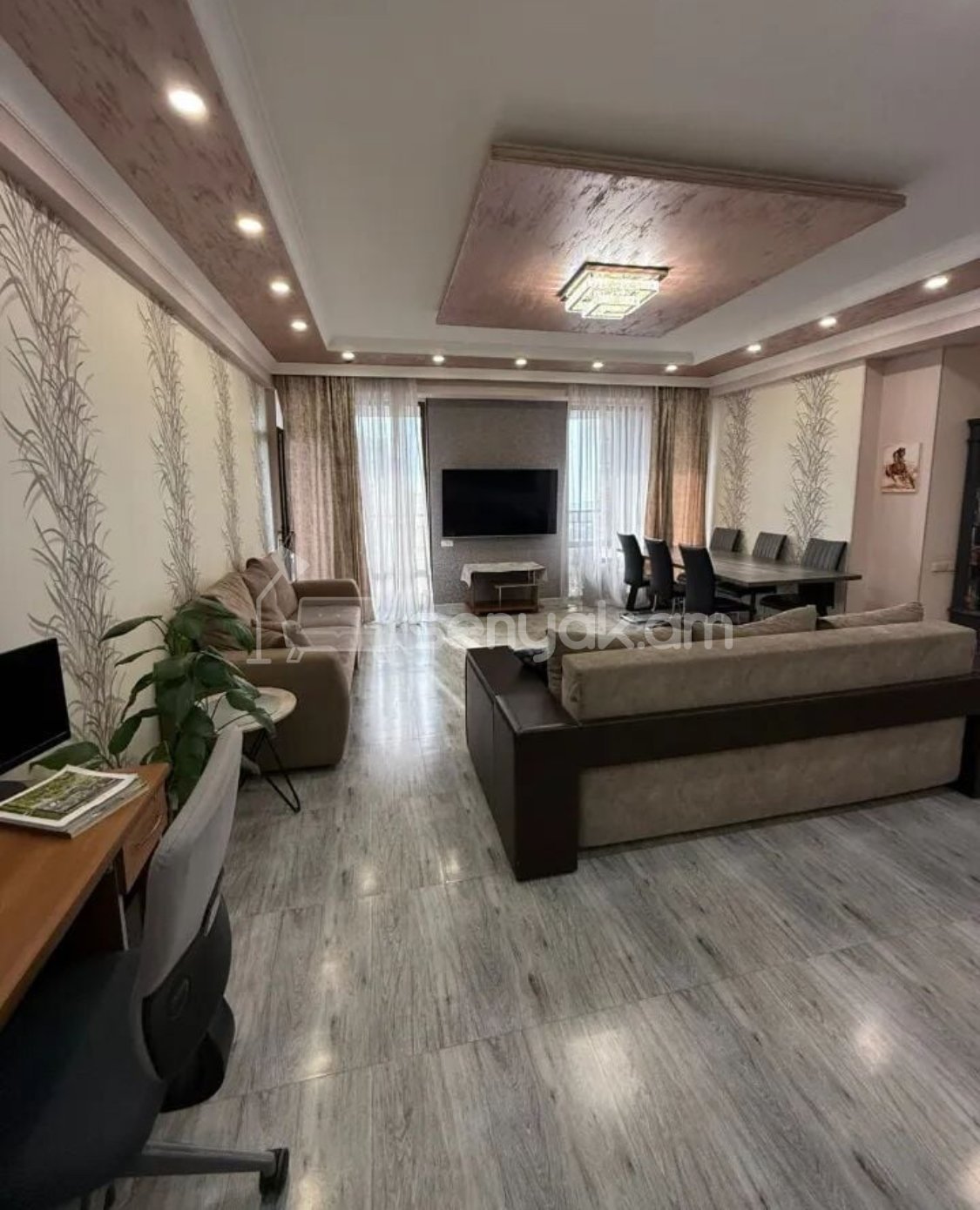 4 Սենյականոց Բնակարան Նորակառույցում, 117քմ, 8/13 հարկ, Դիզայներական Վերանորոգված