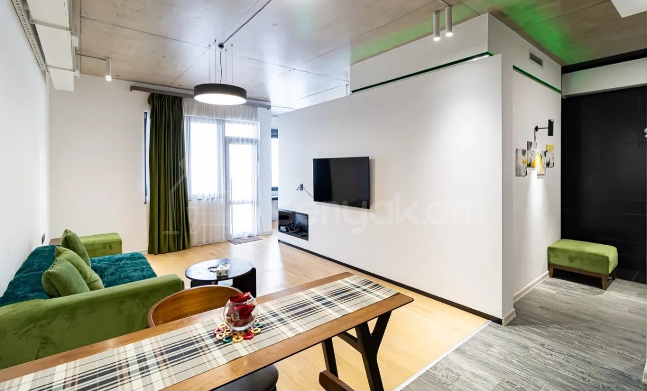 2 Սենյականոց Բնակարան Նորակառույցում, 60քմ, 10/15 հարկ, Դիզայներական Վերանորոգված, Կահավորված, Արևկող