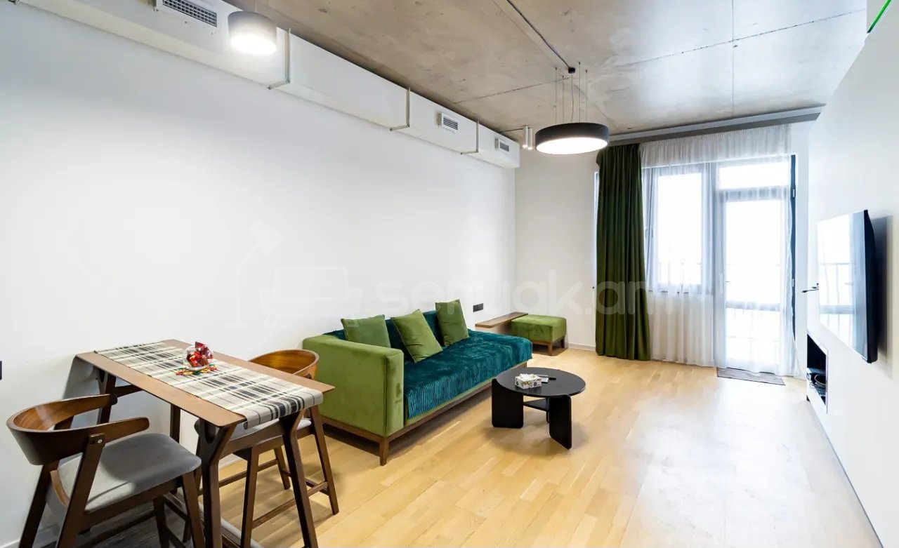 2 Սենյականոց Բնակարան Նորակառույցում, 60քմ, 10/15 հարկ, Դիզայներական Վերանորոգված, Կահավորված, Արևկող