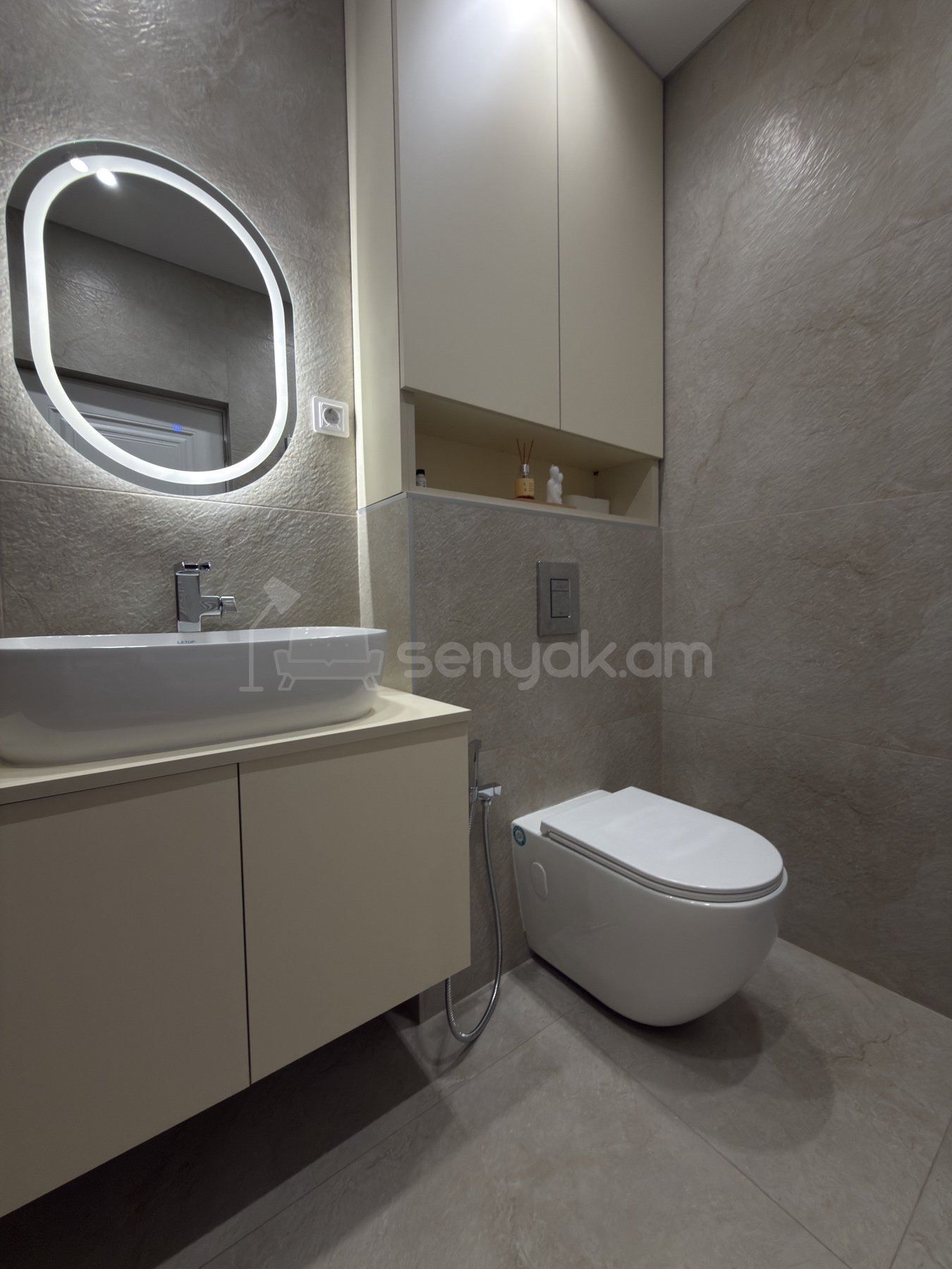 3 Սենյականոց Բնակարան Նորակառույցում, 69քմ, 13/16 հարկ, Դիզայներական Վերանորոգված