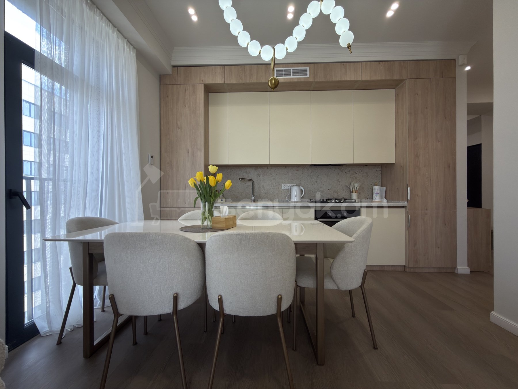 3 Սենյականոց Բնակարան Նորակառույցում, 69քմ, 13/16 հարկ, Դիզայներական Վերանորոգված