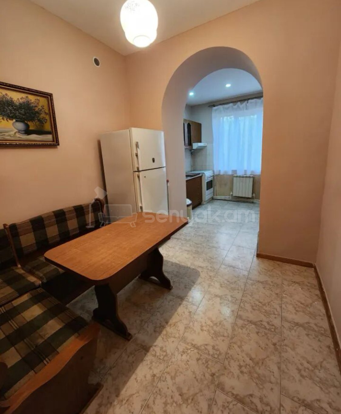 2 Սենյականոց Բնակարան Քարե Շենքում, 65քմ, 4/5 հարկ, Կապիտալ Վերանորոգված, Կահավորված