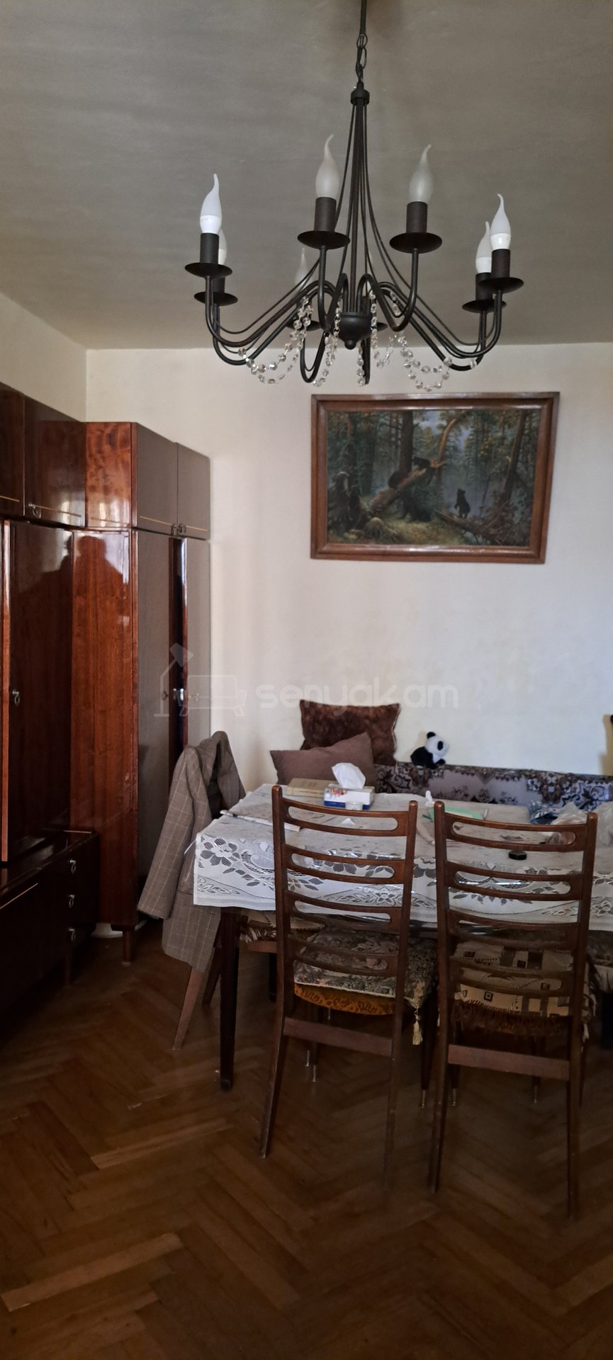 3 Սենյականոց Բնակարան, 66քմ, 3/5 հարկ, Պետական Վիճակում