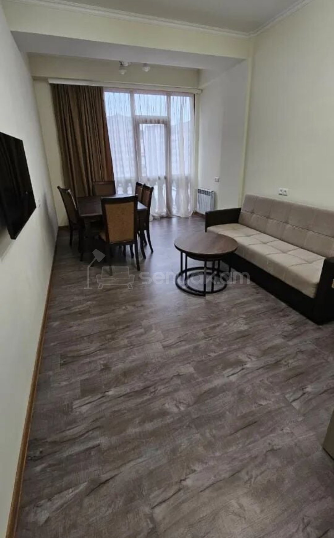 2 Սենյականոց Բնակարան Նորակառույցում, 47քմ, 5/7 հարկ, Կապիտալ Վերանորոգված, Կահավորված