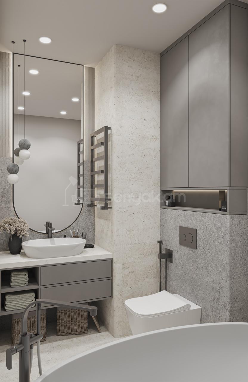 3 Սենյականոց Բնակարան Նորակառույցում, 100քմ, 2/4 հարկ, Զրոյական Վիճակում