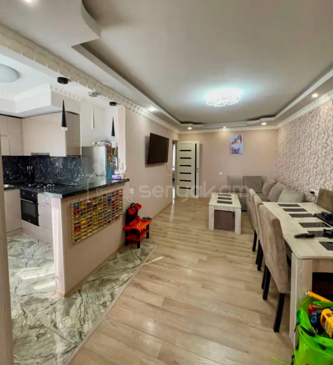 3 Սենյականոց Բնակարան, 58քմ, 4/4 հարկ, Կապիտալ Վերանորոգված