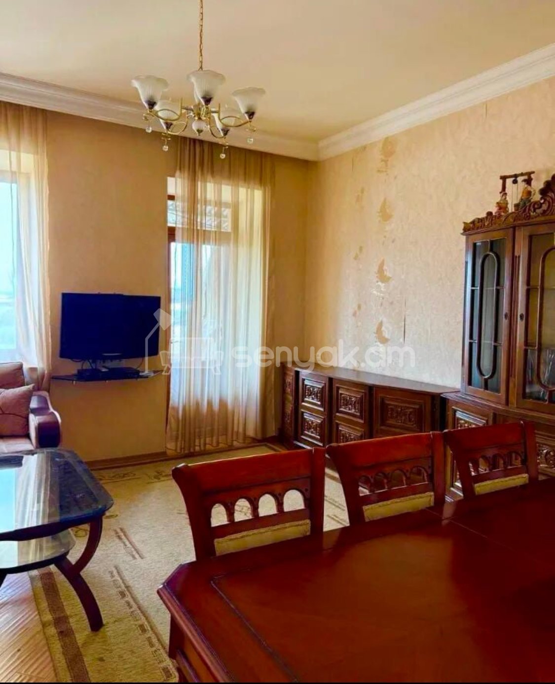 3 Սենյականոց Բնակարան Քարե Շենքում, 65քմ, 4/4 հարկ, Կոսմետիկ Վերանորոգված, Կահավորված