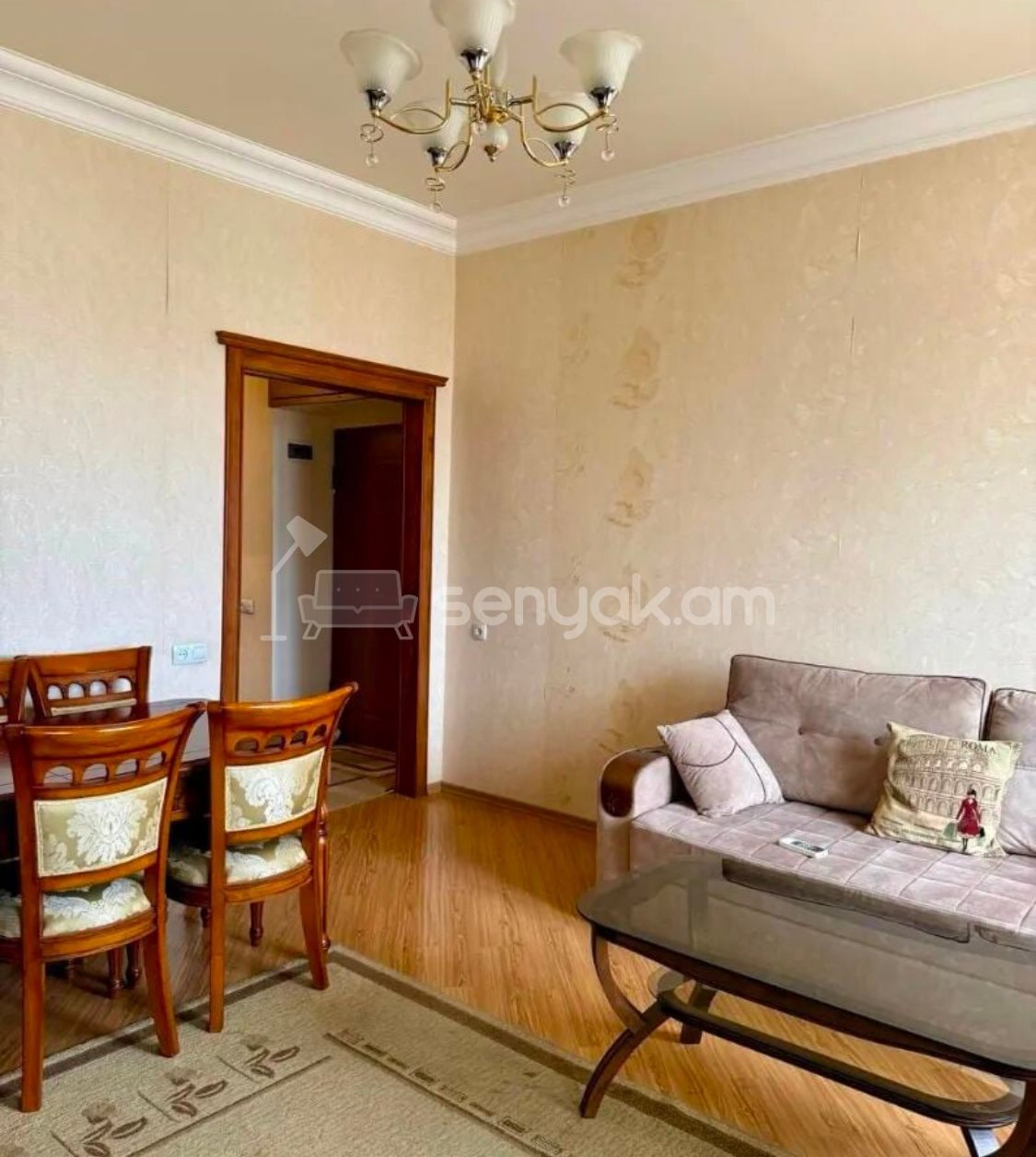 3 Սենյականոց Բնակարան Քարե Շենքում, 65քմ, 4/4 հարկ, Կոսմետիկ Վերանորոգված, Կահավորված