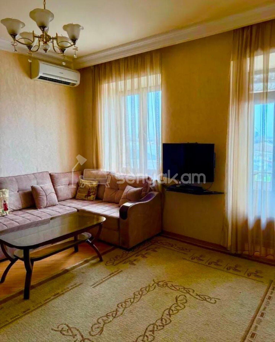 3 Սենյականոց Բնակարան Քարե Շենքում, 65քմ, 4/4 հարկ, Կոսմետիկ Վերանորոգված, Կահավորված