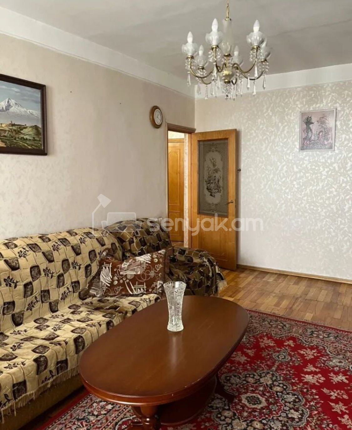 2 Սենյականոց Բնակարան, 62քմ, 9/9 հարկ, Կոսմետիկ Վերանորոգված, Կահավորված