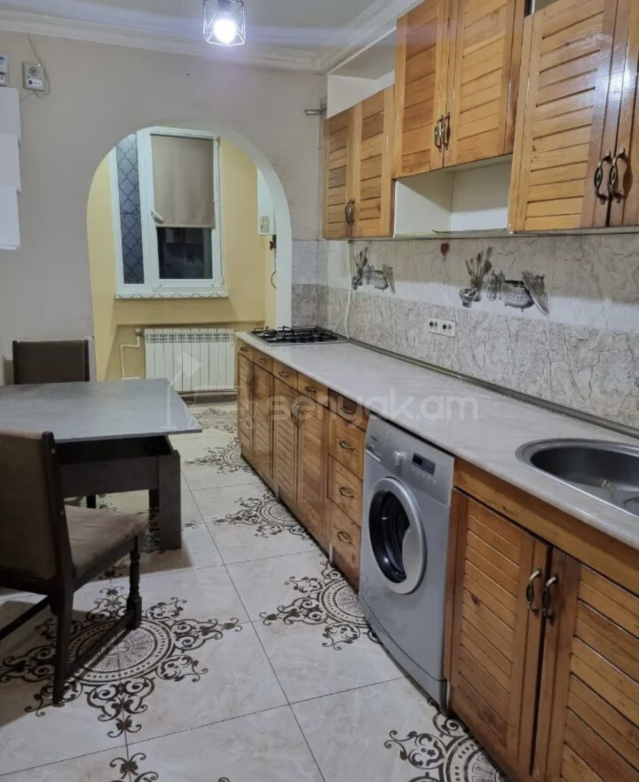 3 Սենյականոց Բնակարան, 100քմ, 2/9 հարկ, Կոսմետիկ Վերանորոգված, Կահավորված