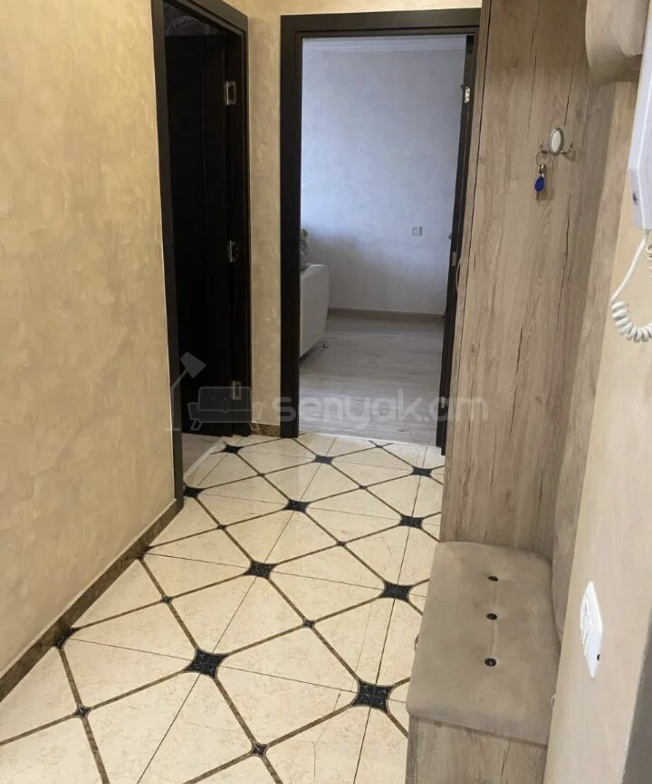 2 Սենյականոց Բնակարան, 58քմ, 12/13 հարկ, Դիզայներական Վերանորոգված, Կահավորված