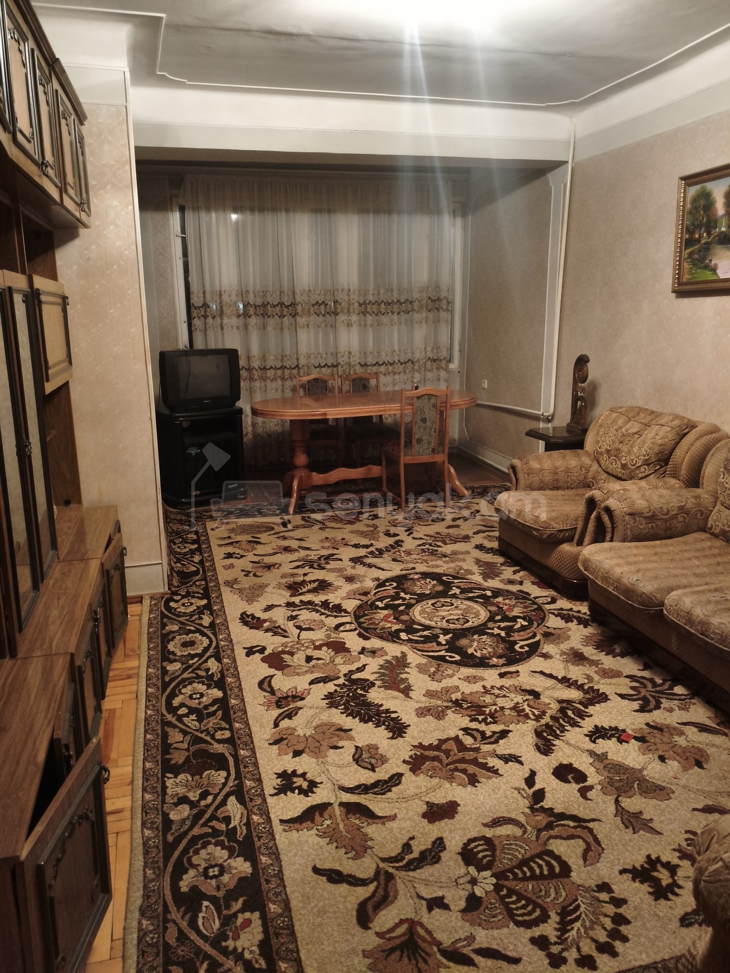 3 Սենյականոց Բնակարան Քարե Շենքում, 78քմ, 5/9 հարկ, Կապիտալ Վերանորոգված, Կահավորված