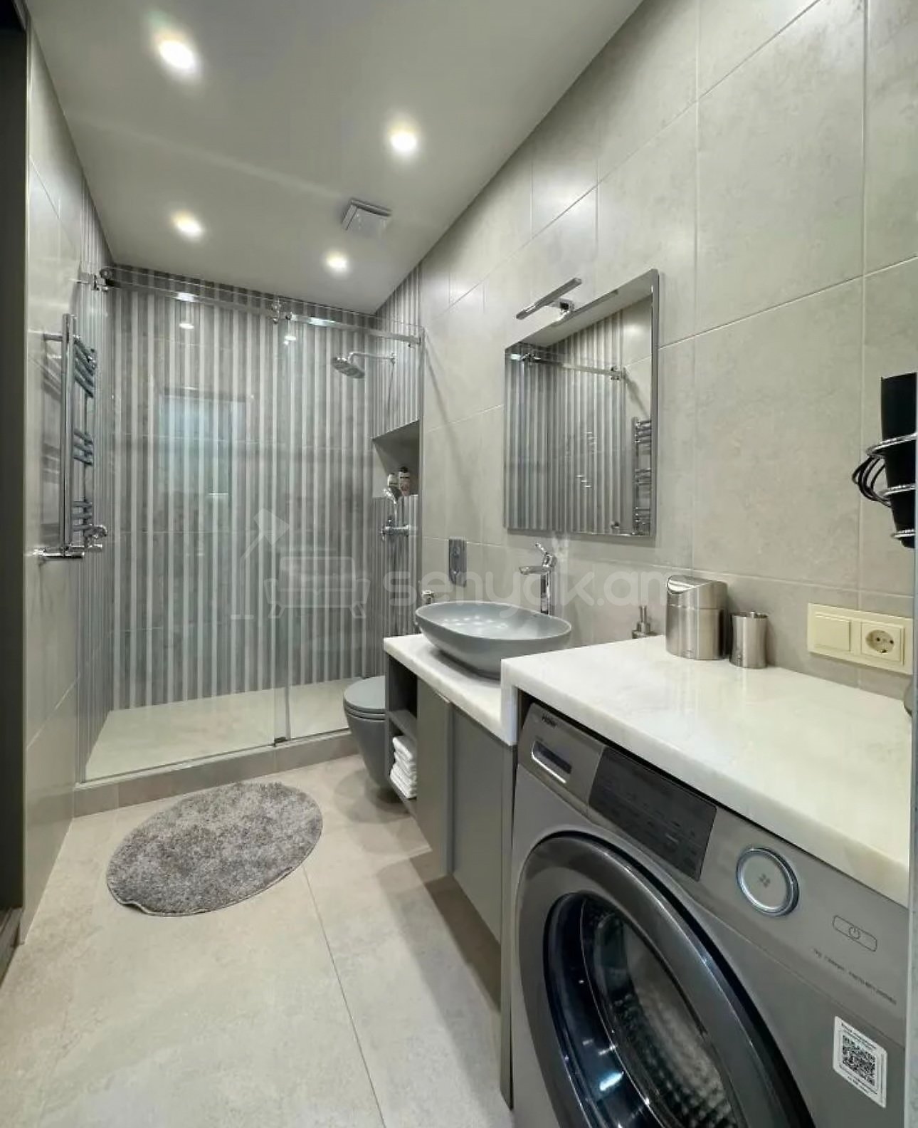 2 Սենյականոց Բնակարան Նորակառույցում, 71քմ, 9/19 հարկ, Դիզայներական Վերանորոգված