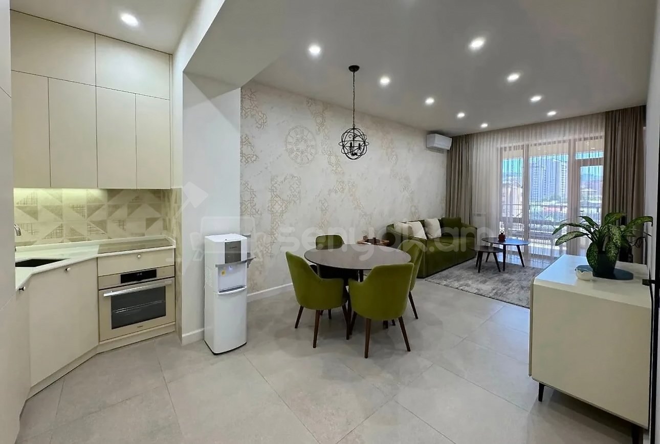 2 Սենյականոց Բնակարան Նորակառույցում, 71քմ, 9/19 հարկ, Դիզայներական Վերանորոգված