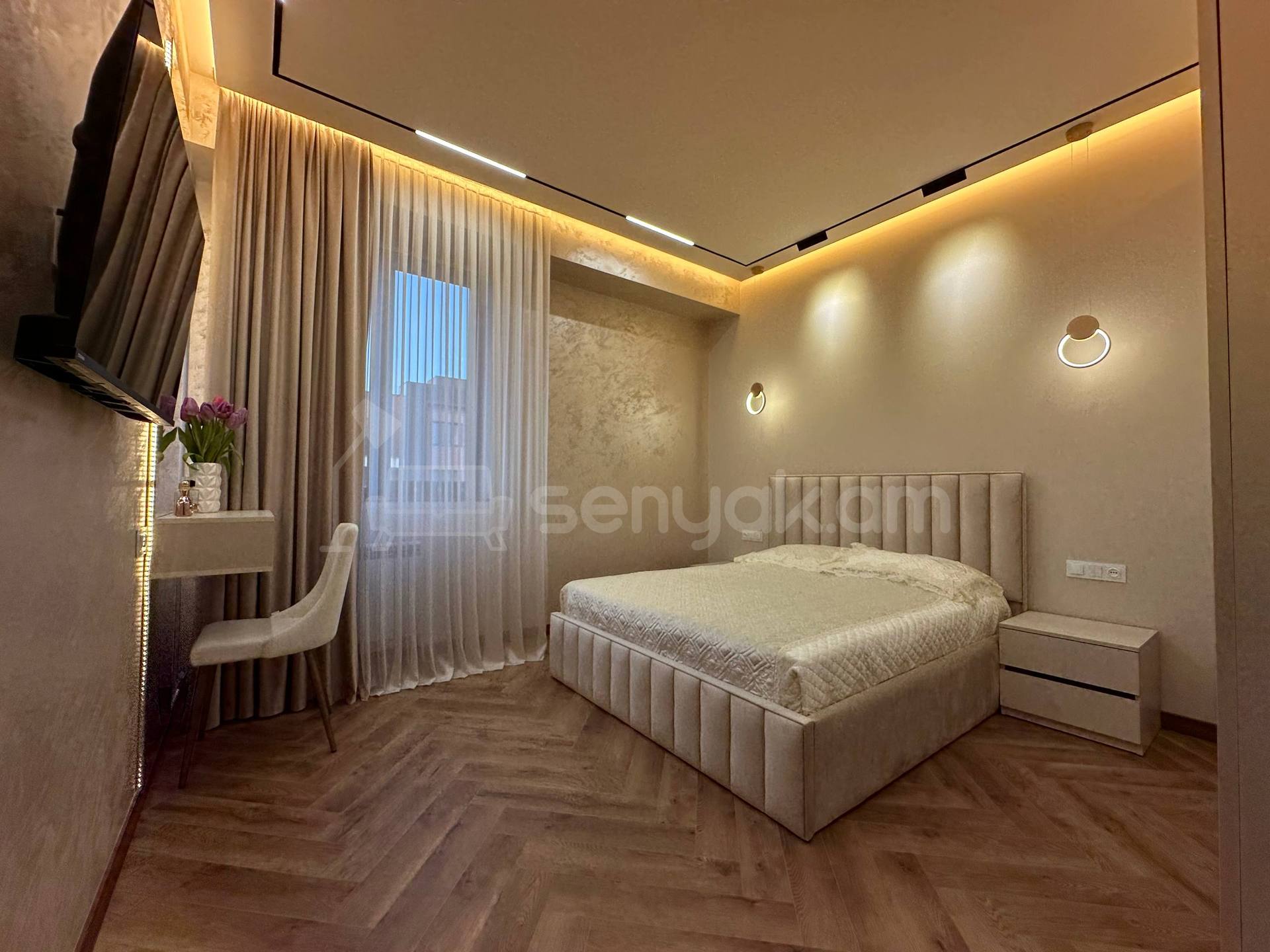 2 Սենյականոց Բնակարան Նորակառույցում, 62քմ, 14/15 հարկ, Դիզայներական Վերանորոգված