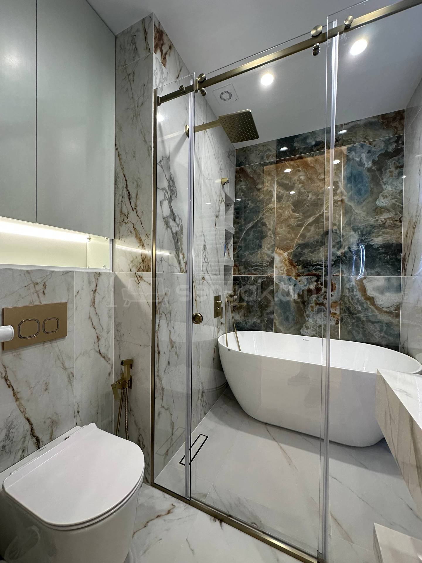 2 Սենյականոց Բնակարան Նորակառույցում, 62քմ, 14/15 հարկ, Դիզայներական Վերանորոգված