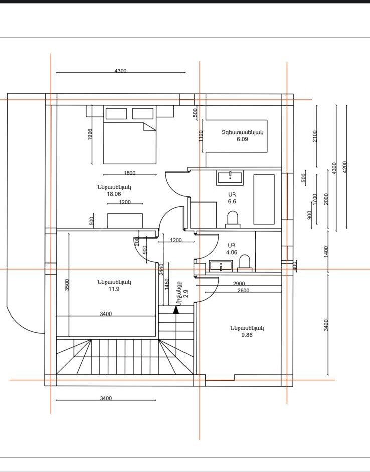6 Սենյականոց Սեփական Տուն, 185քմ, Նորմալ Վիճակում, Ավտոտնակով