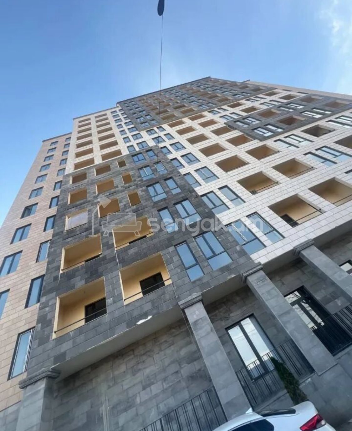 2 Սենյականոց Բնակարան Նորակառույցում, 45քմ, 5/14 հարկ, Զրոյական Վիճակում