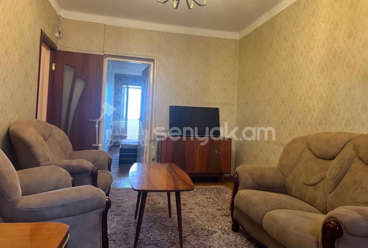 2 Սենյականոց Բնակարան Քարե Շենքում, 55քմ, 2/5 հարկ, Կոսմետիկ Վերանորոգված, Կահավորված, Արևկող