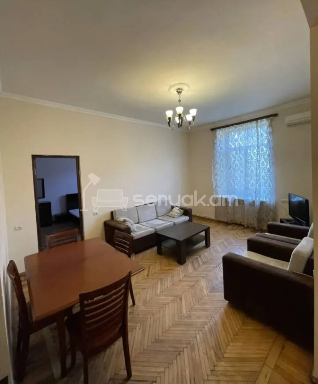 2 Սենյականոց Բնակարան Քարե Շենքում, 50քմ, 2/4 հարկ, Կապիտալ Վերանորոգված, Կահավորված