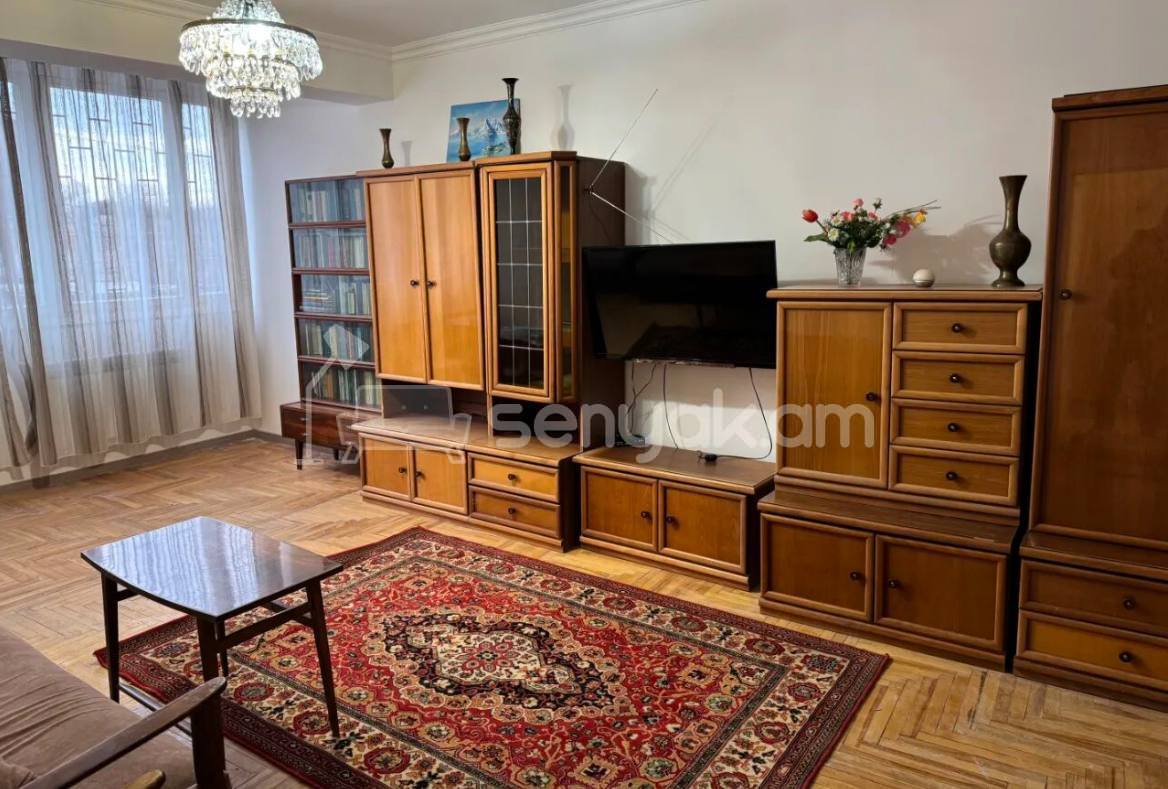 1 Սենյականոց Բնակարան Քարե Շենքում, 70քմ, 2/5 հարկ, Կապիտալ Վերանորոգված, Կահավորված