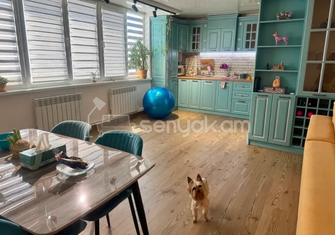 3 Սենյականոց Բնակարան Նորակառույցում, 115քմ, 20/20 հարկ, Դիզայներական Վերանորոգված