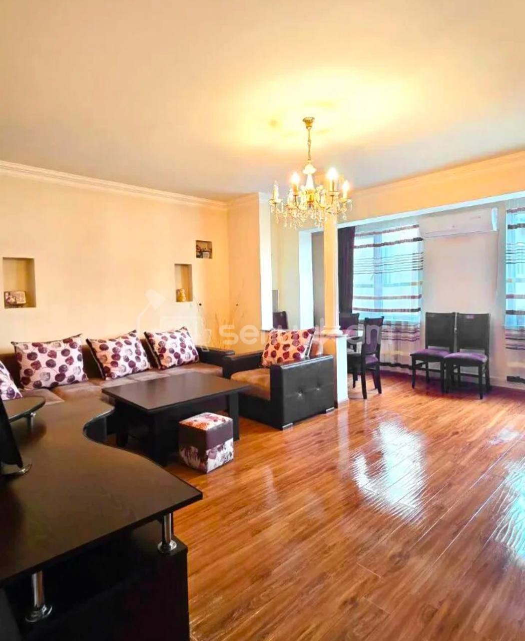 3 Սենյականոց Բնակարան, 80քմ, 8/9 հարկ, Կապիտալ Վերանորոգված, Կահավորված