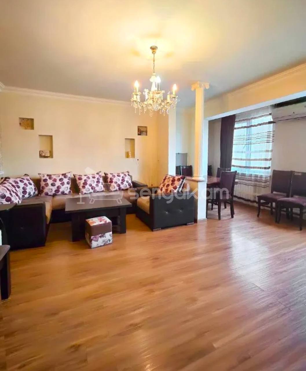 3 Սենյականոց Բնակարան, 80քմ, 8/9 հարկ, Կապիտալ Վերանորոգված, Կահավորված