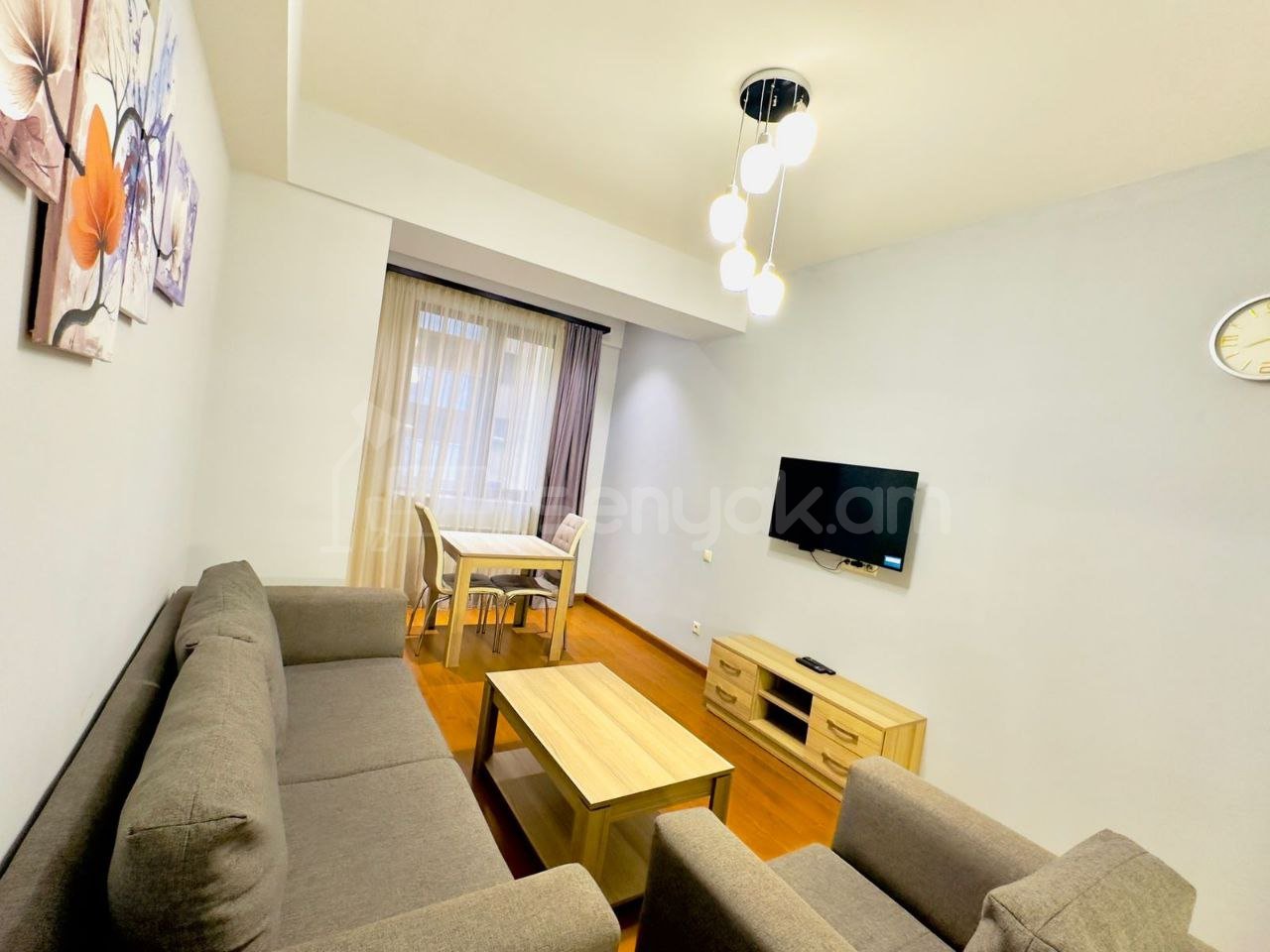 2 Սենյականոց Բնակարան Նորակառույցում, 50քմ, 4/15 հարկ, Դիզայներական Վերանորոգված