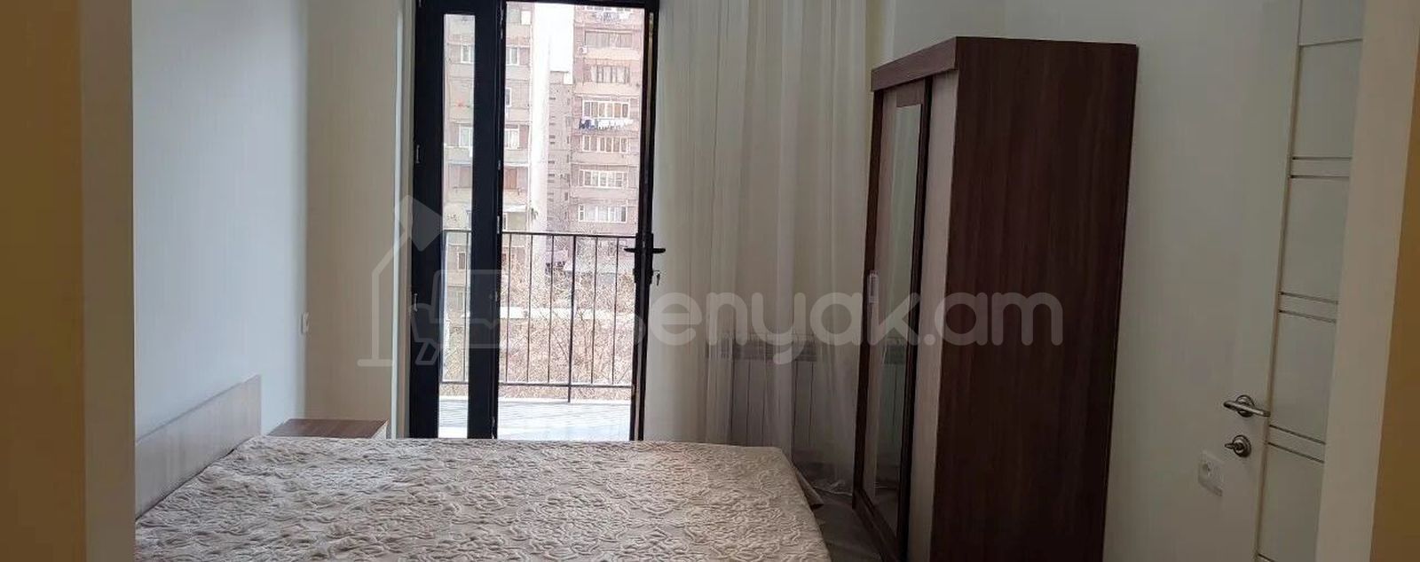 2 Սենյականոց Բնակարան Նորակառույցում, 55քմ, 3/13 հարկ, Կապիտալ Վերանորոգված