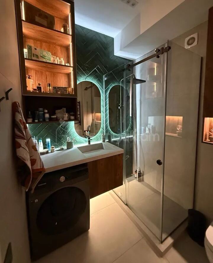 2 Սենյականոց Բնակարան Նորակառույցում, 77քմ, 12/21 հարկ, Դիզայներական Վերանորոգված