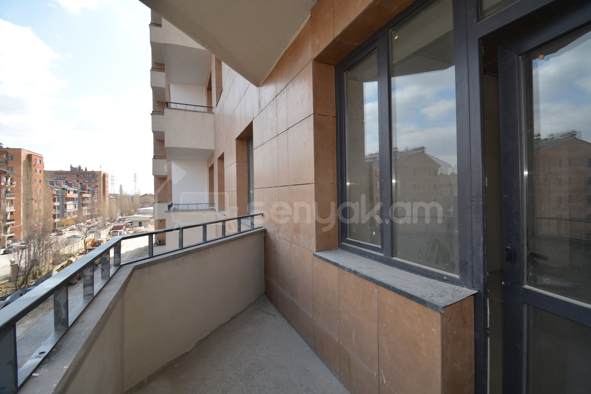 2 Սենյականոց Բնակարան Նորակառույցում, 56քմ, 4/20 հարկ, Զրոյական Վիճակում