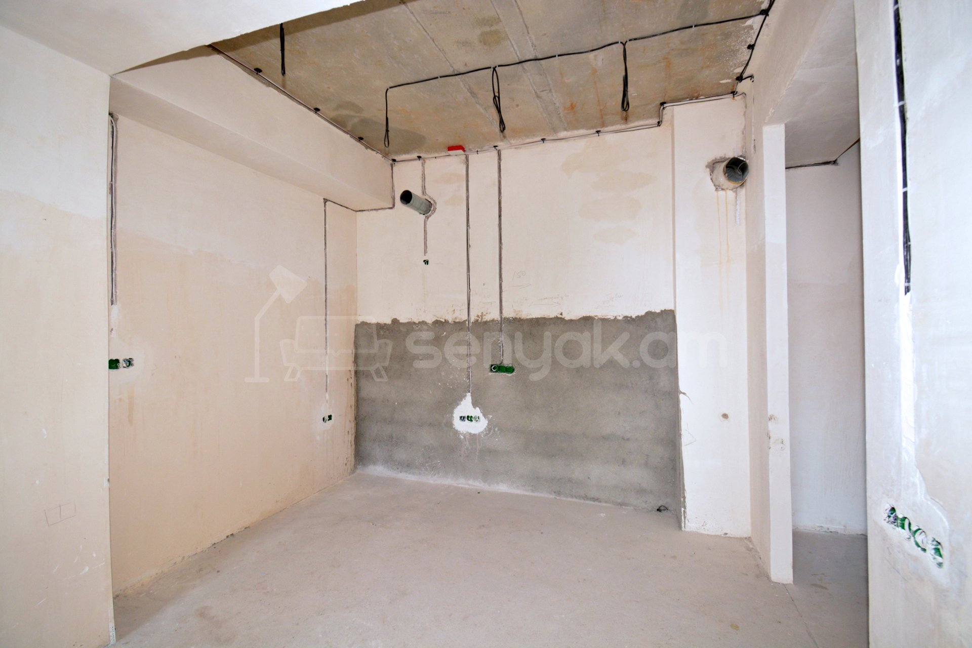 2 Սենյականոց Բնակարան Նորակառույցում, 56քմ, 4/20 հարկ, Զրոյական Վիճակում