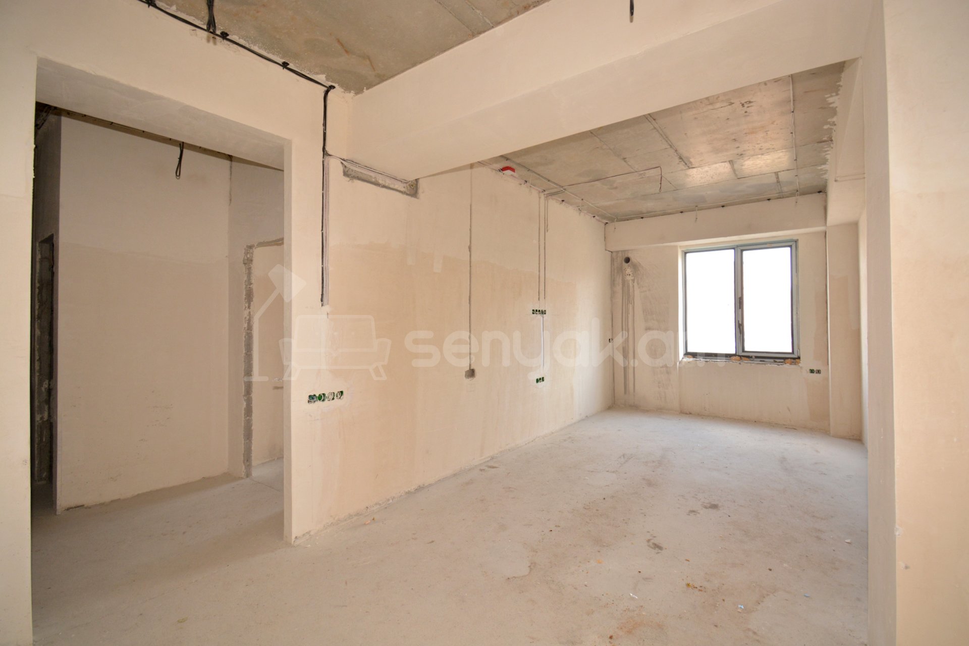 2 Սենյականոց Բնակարան Նորակառույցում, 56քմ, 4/20 հարկ, Զրոյական Վիճակում