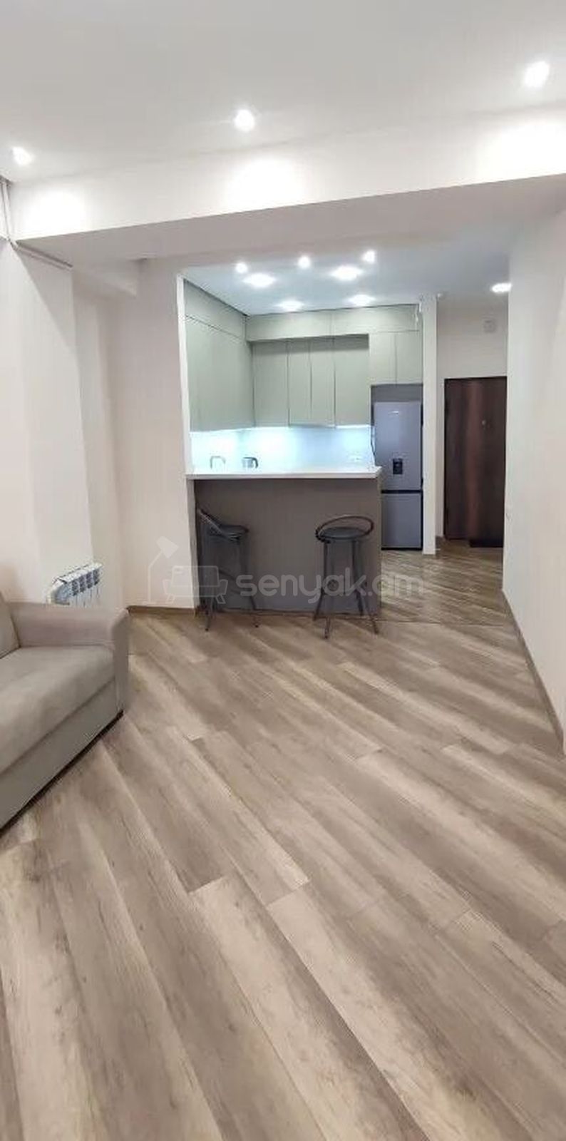 2 Սենյականոց Բնակարան Նորակառույցում, 55քմ, 3/13 հարկ, Կապիտալ Վերանորոգված