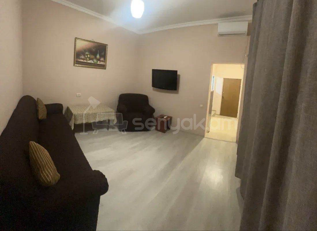 1 Սենյականոց Բնակարան Քարե Շենքում, 45քմ, 1/1 հարկ, Կապիտալ Վերանորոգված, Կահավորված