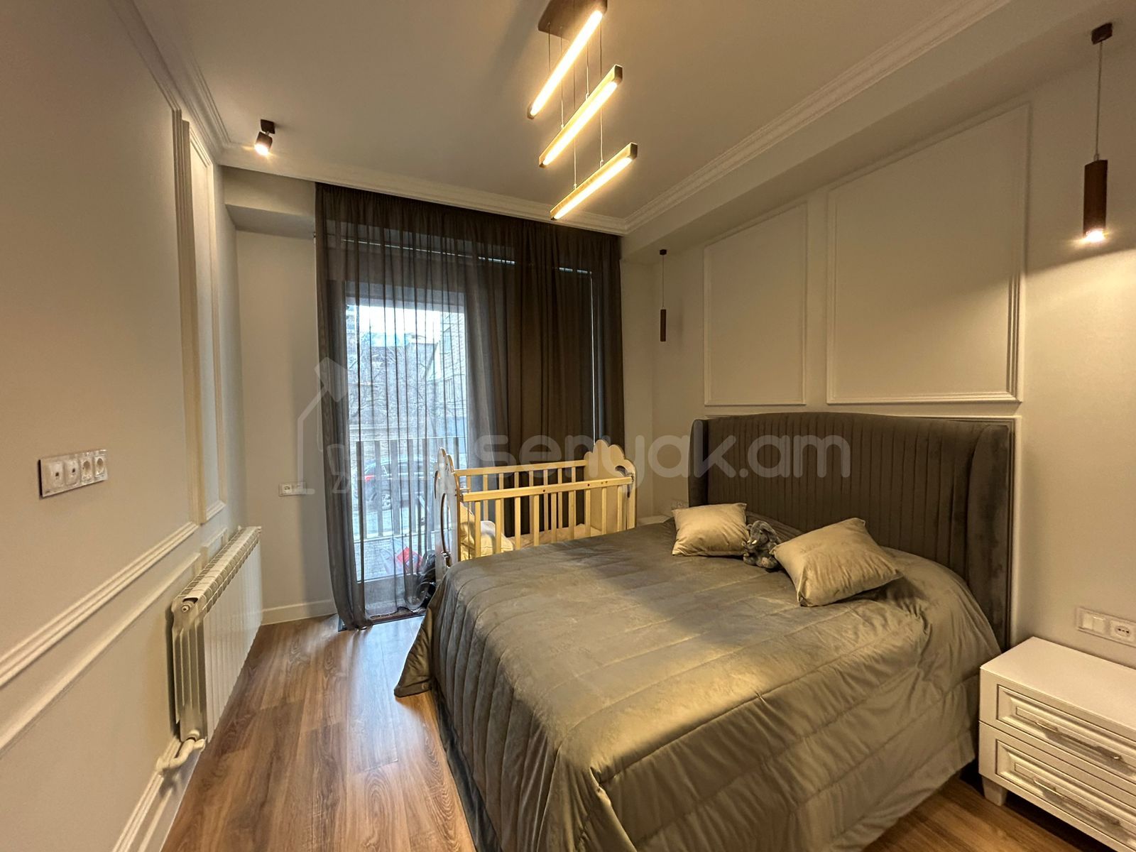 2 Սենյականոց Բնակարան Նորակառույցում, 56քմ, 1/7 հարկ, Դիզայներական Վերանորոգված