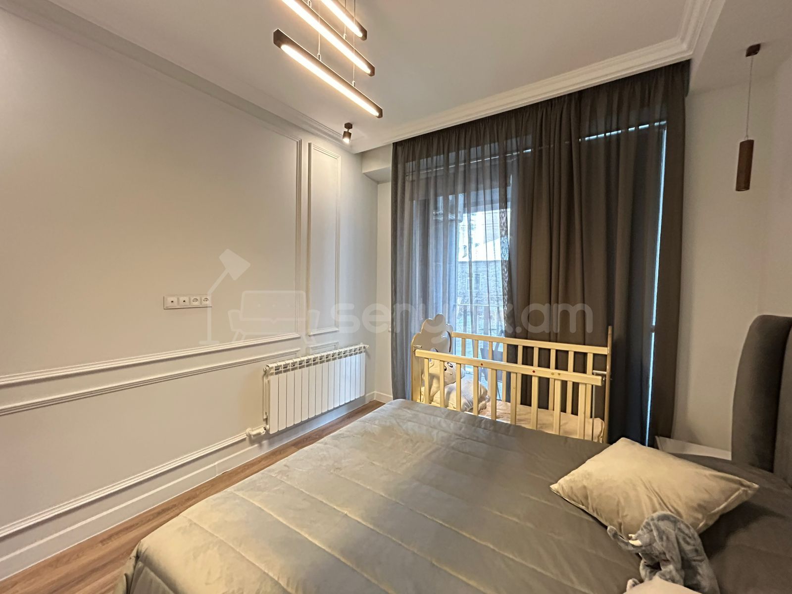 2 Սենյականոց Բնակարան Նորակառույցում, 56քմ, 1/7 հարկ, Դիզայներական Վերանորոգված