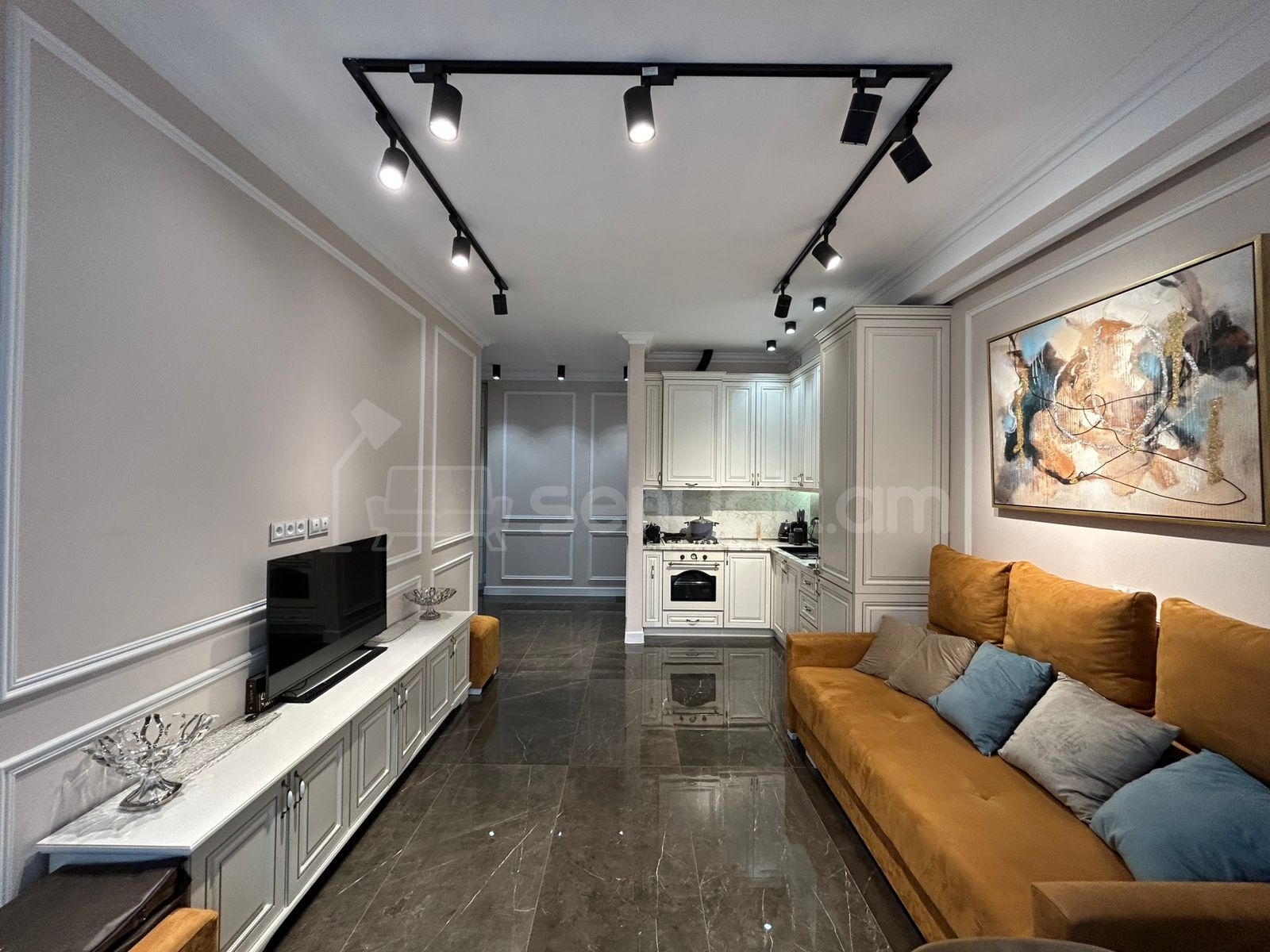 2 Սենյականոց Բնակարան Նորակառույցում, 56քմ, 1/7 հարկ, Դիզայներական Վերանորոգված