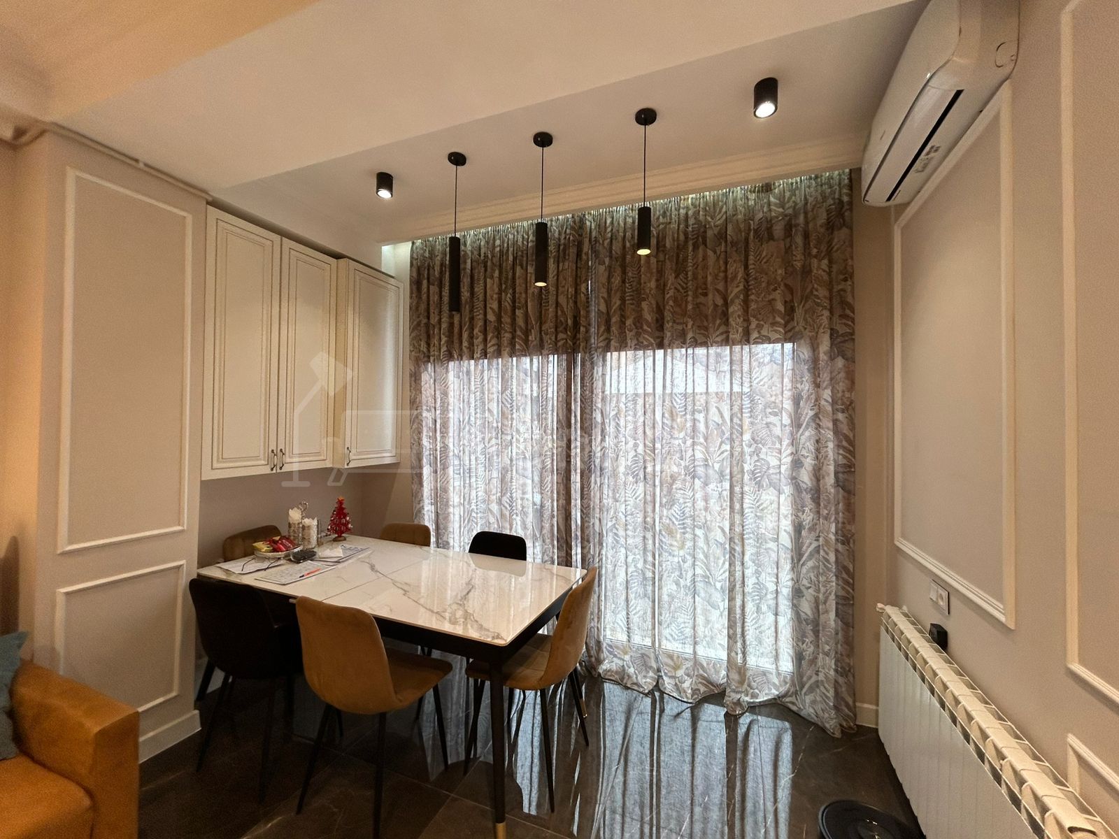 2 Սենյականոց Բնակարան Նորակառույցում, 56քմ, 1/7 հարկ, Դիզայներական Վերանորոգված