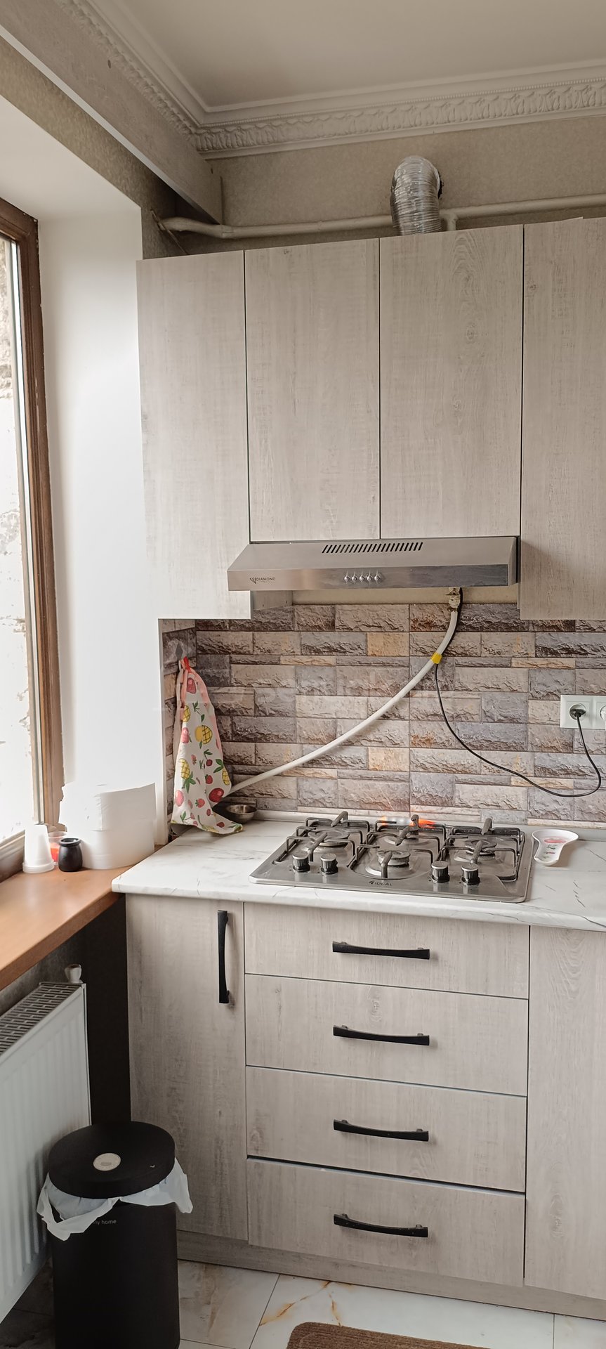 2 Սենյականոց Բնակարան Քարե Շենքում, 55քմ, 3/4 հարկ, Կապիտալ Վերանորոգված, Կահավորված